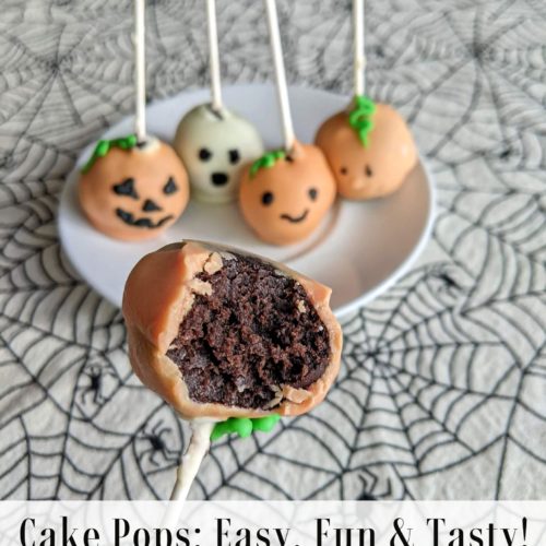 Easy Eggless Homemade Cake Pops - Mommy's Home Cooking